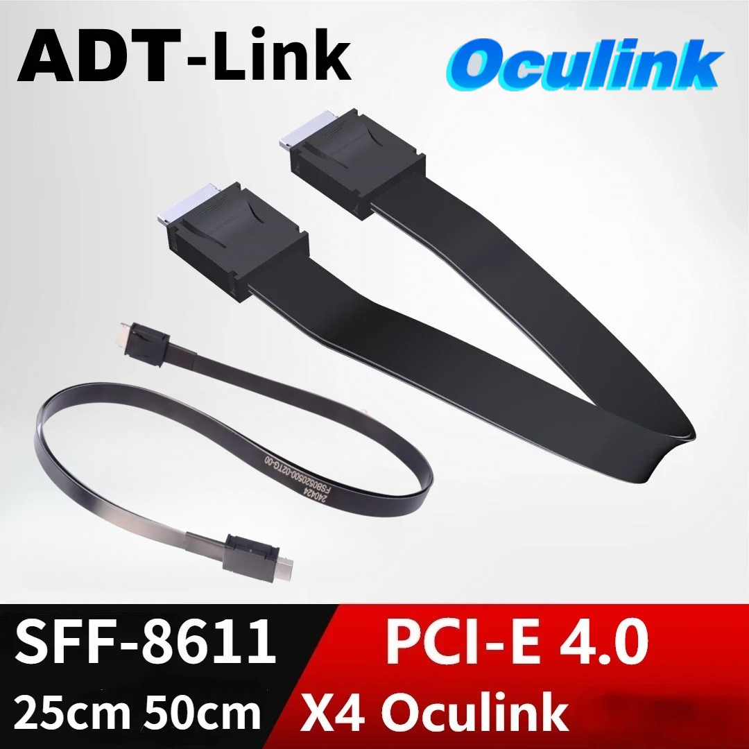 External Gpu Dock Pcie 4.0 Oculink - Cabo de extensão Oculink FFC macho