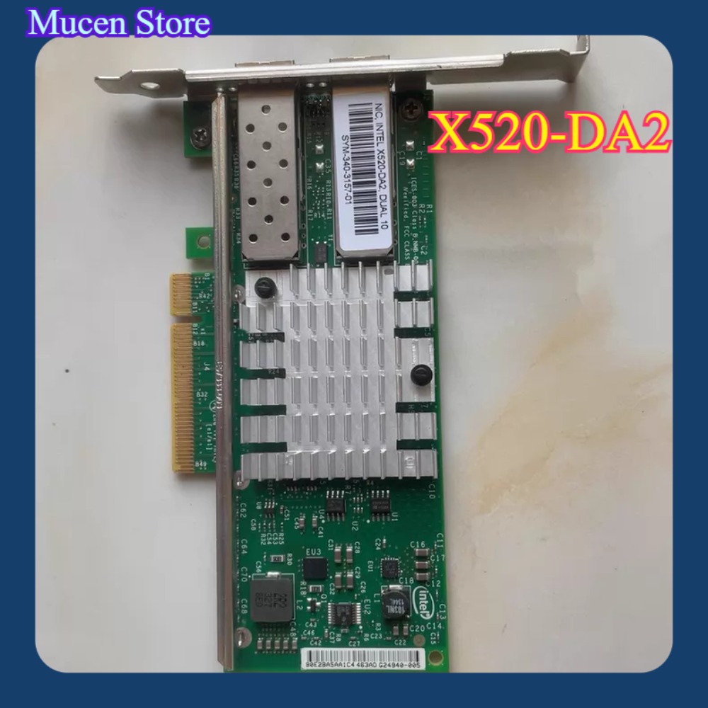 Placa de Rede X520-DA2 10Gb SF - 10Gb Sfp+ Pcie Network Card Dual Port avaliação e preço
