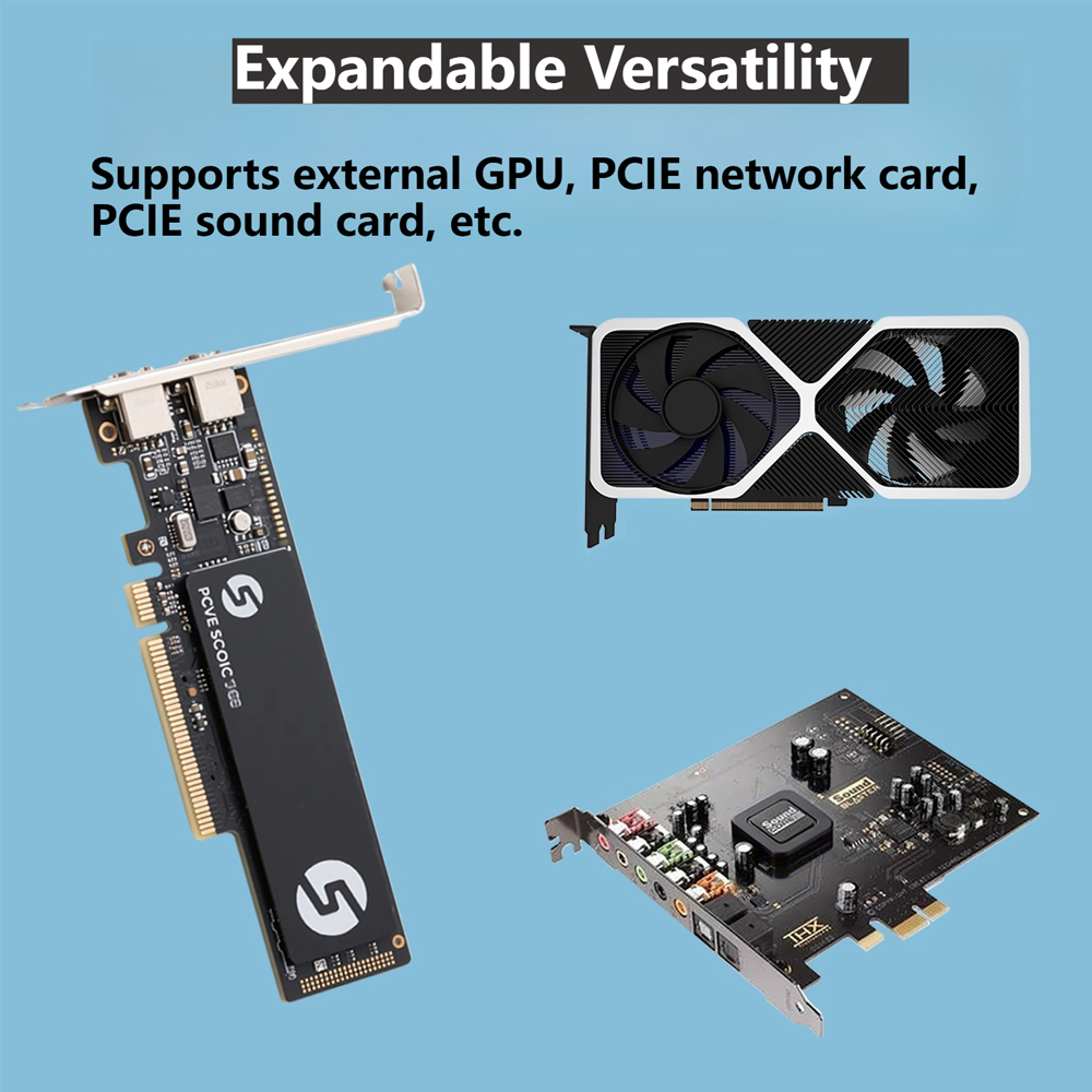 Dock de Placa Gráfica Oculink  - External Gpu Dock Pcie 4.0 Oculink avaliação e preço