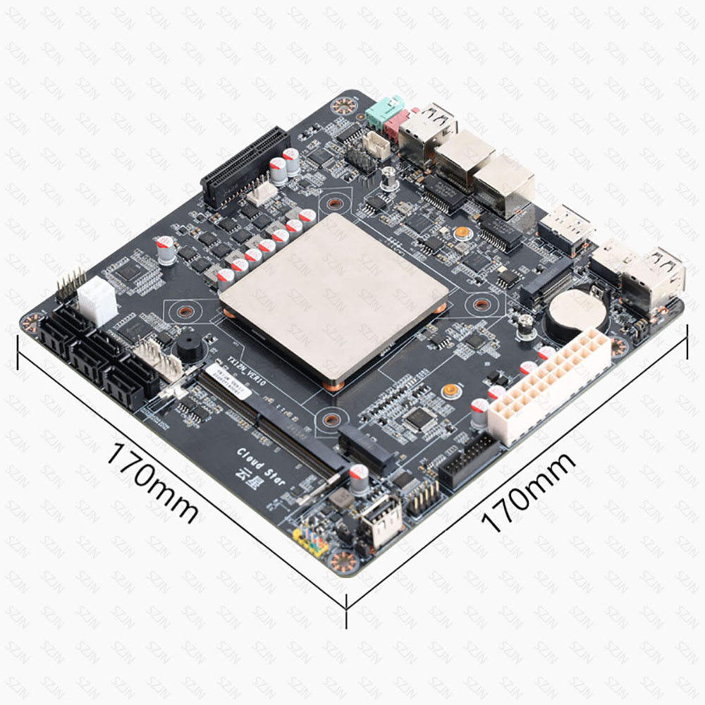 Placa-Mãe Mini ITX N100 N150 p - Nas Motherboard N100 6 Sata avaliação e preço