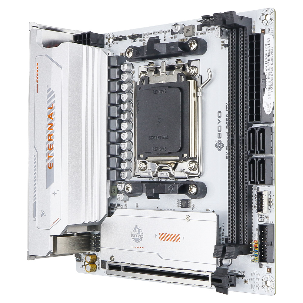 Soyo amd eterno b650itx wifi6  - B650 Itx Motherboard Wifi avaliação e preço