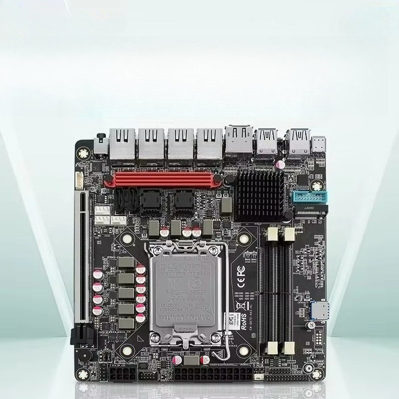 Placa-Mãe NAS Intel vPro Q670  - Lga 1700 Ddr5 Itx Motherboard avaliação e preço