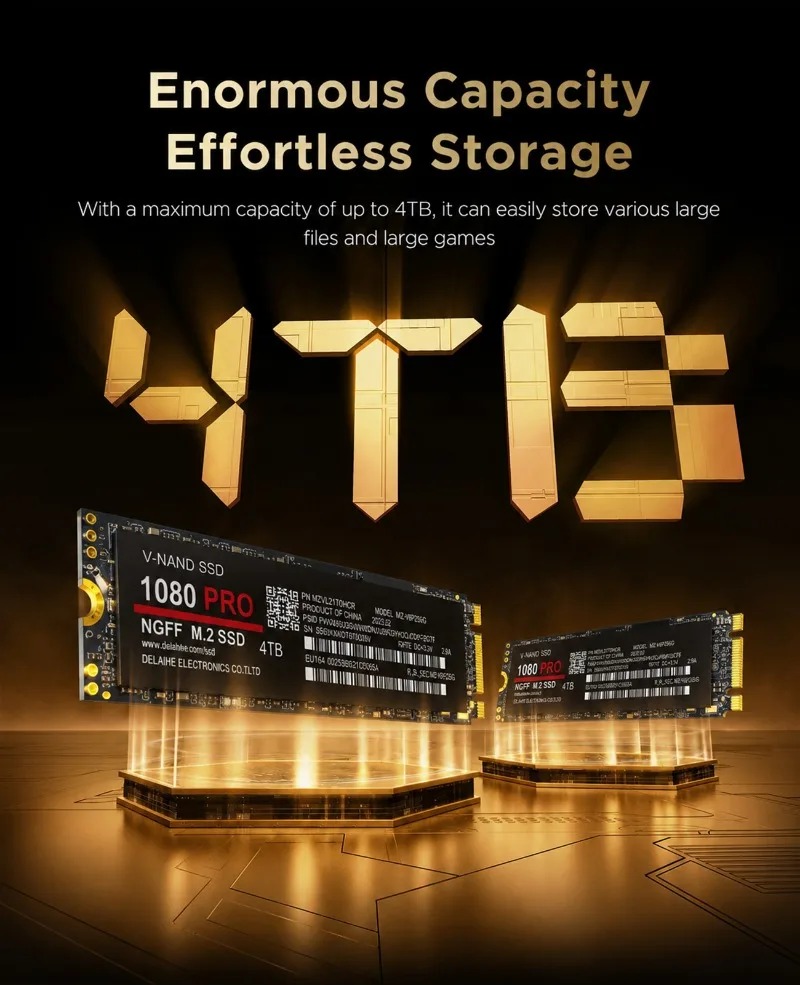 SSD 1080PRO PCIe 4.0 NVMe M.2  - M.2 Nvme 4Tb Pcie 4.0 Ssd avaliação e preço