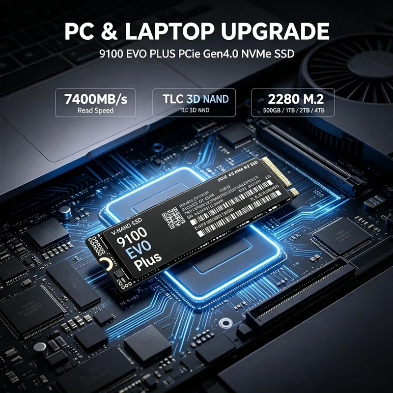 9100 EVO Plus M.2 NVMe SSD 1TB - M.2 Nvme 4Tb Pcie 4.0 Ssd avaliação e preço