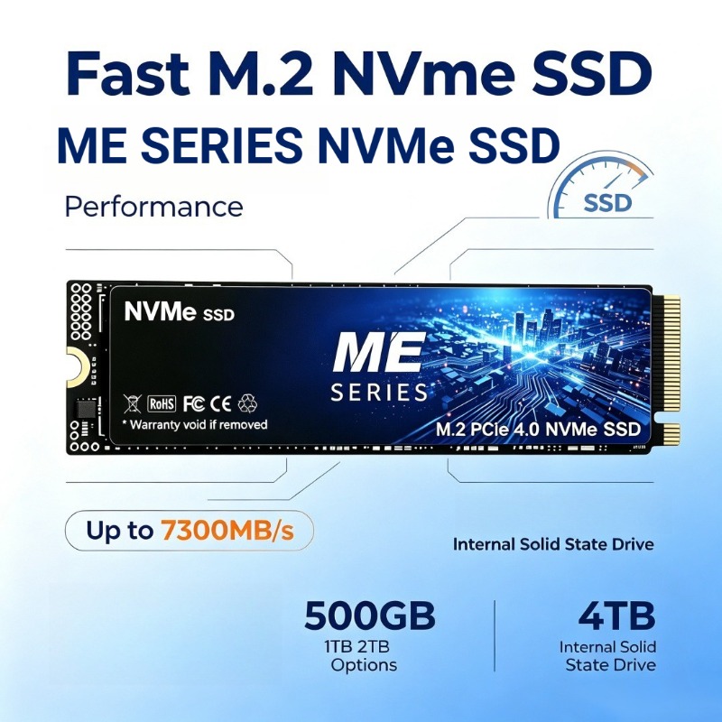 Novo SSD NVMe PCIe 4.0 M.2 da  - M.2 Nvme 4Tb Pcie 4.0 Ssd avaliação e preço
