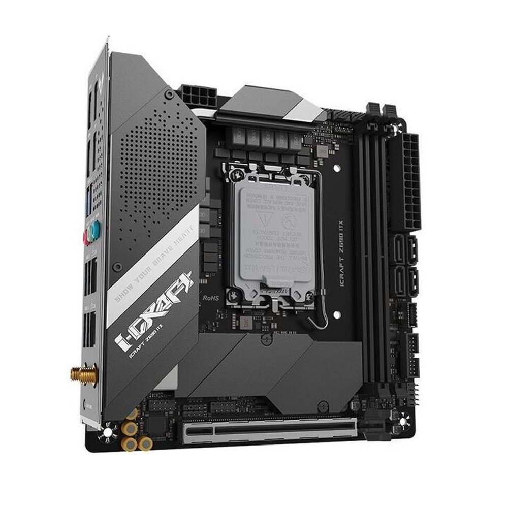 Nova placa-mãe de desktop MS-Z - Lga 1700 Ddr5 Itx Motherboard avaliação e preço