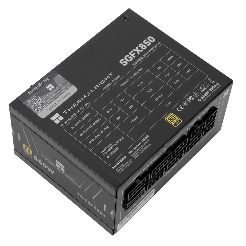 Thermalright SGFX850 Gold Módu - Sfx Power Supply 850W Gold avaliação e preço