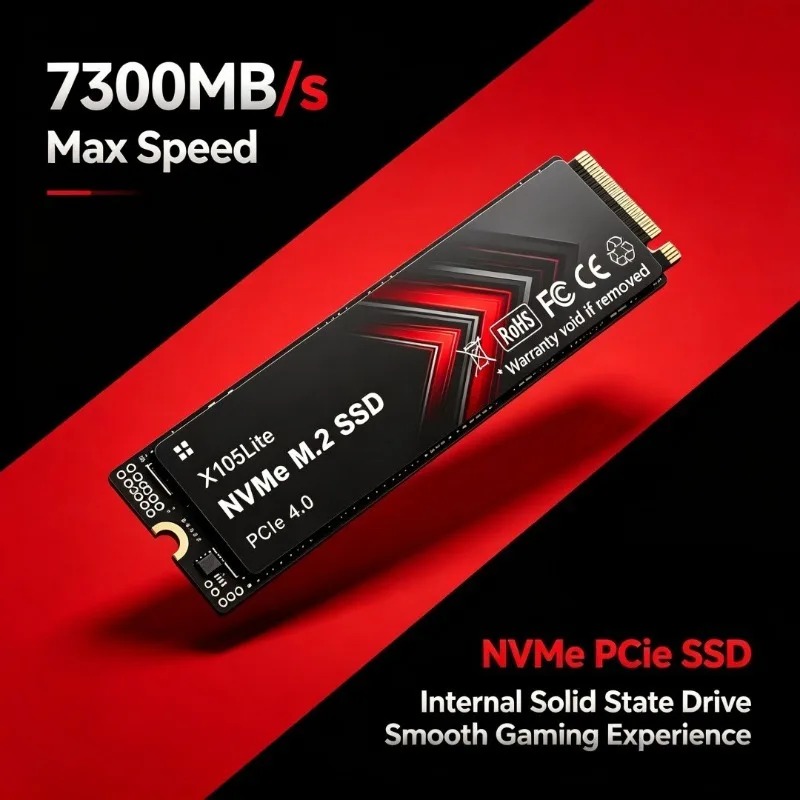 X105Lite M.2 NVMe SSD PCIe 4.0 - M.2 Nvme 4Tb Pcie 4.0 Ssd avaliação e preço