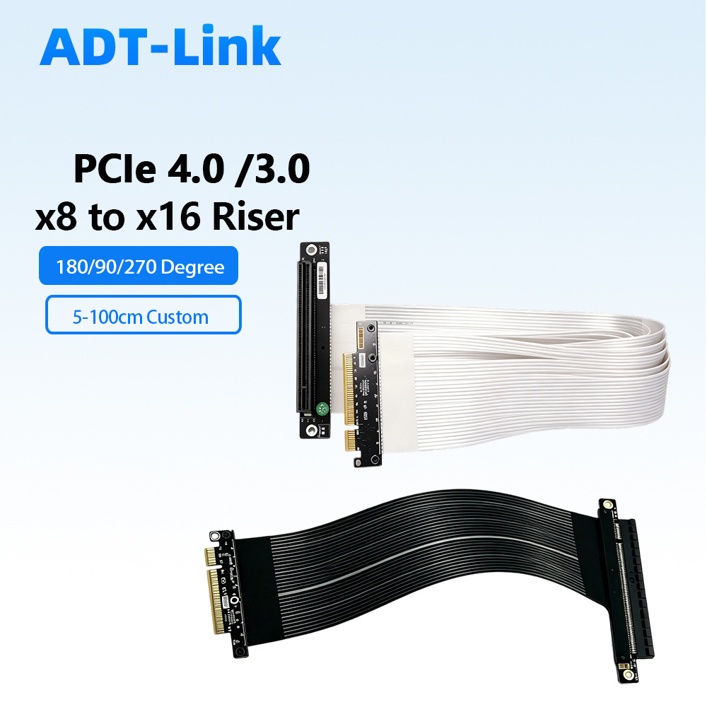 Cabo Riser ADT-Link PCIe 4.0 / - Pcie 4.0 X16 Riser Cable 90 Degree avaliação e preço