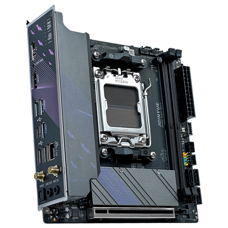 B650 placa-mãe 9600x mini itx  - B650 Itx Motherboard Wifi avaliação e preço