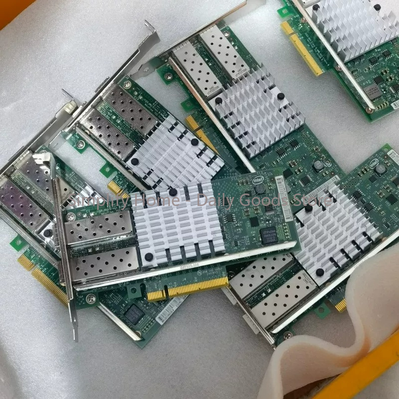 Placa de Rede de Fibra Óptica  - 10Gb Sfp+ Pcie Network Card Dual Port avaliação e preço