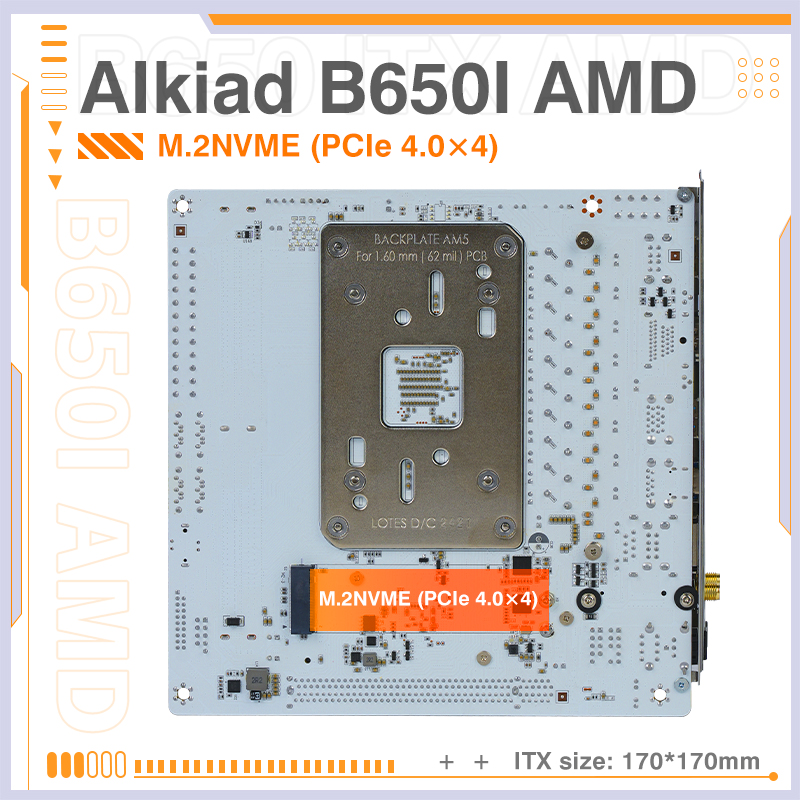 Placa-mãe ERYING AM5 Suporta P - Lga 1700 Ddr5 Itx Motherboard avaliação e preço